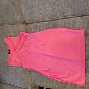 Bebe pink bodycon dress